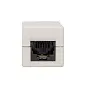 Адаптер проходной TERACOM Cat.5E неэкранированный RJ45-RJ45 белый