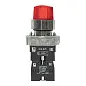 Переключатель BD33 3P c красной подстветкой 230В NO EKF PROxima Переключатель BD33 3P c красной подстветкой 230В NO EKF PROxima