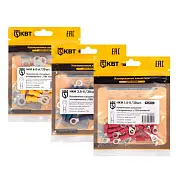 Наконечники НВИ с ПВХ изоляцией мини-упаковке (КВТ)