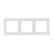 Стокгольм Рамка 3-местная белая EKF PROxima