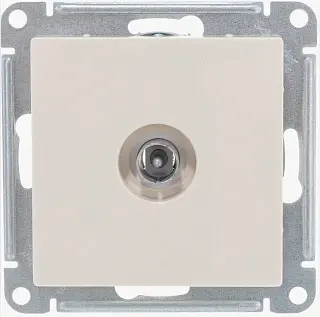 ШЭ Атлас Роз.TV оконечная 1DB, (б/рамки, беж) ATN000291