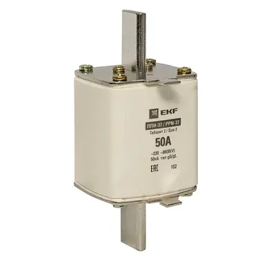 Плавкая вставка ППН-37 400/50А габарит 2 EKF PROxima