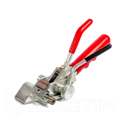 Инструмент ИНТу-20 для натяжения стальной ленты на опорах