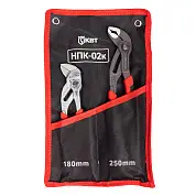 Набор переставных клещей НПК-02к серия ПРОФИ (КВТ)