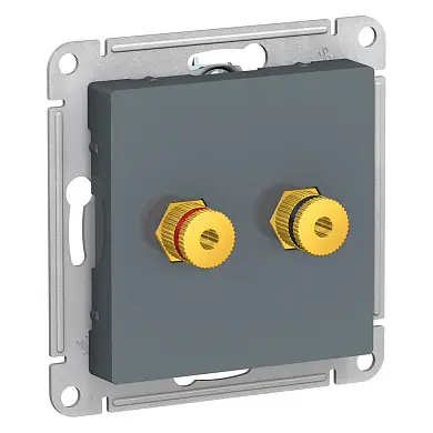 Аудио-розетка двойная, ГРИФЕЛЬ