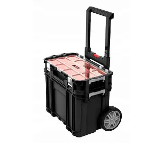 Ящик пластиковый для инструментов на колёсах CONNECT CART+ORG (Keter)