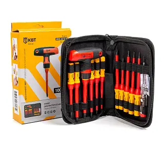 Набор диэлектр. отверток "Профи" НИО-4412-Т (КВТ)