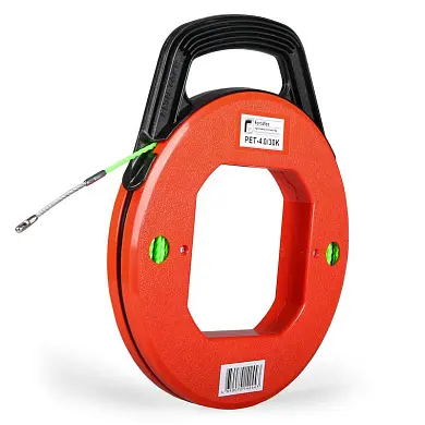 PET-1-4.0-K Протяжка из плетеного полиэстера с фиксированными наконечниками