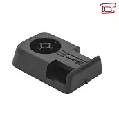 Площадка под стяжку для прямого монтажа черная (100 шт) EKF PROxima