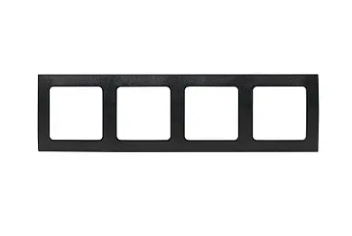 Стокгольм Рамка 4-местная черная EKF PROxima