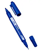 МАРКЕР СТРОИТ.СИНИЙ двух-нний (10/ 100/ 3000),VERTEXTOOLS