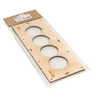 Шаблон для подрозетников c 4 отв. диам. 68 мм EKF Expert