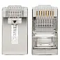 Коннектор RJ-45 TERACOM PRO экранированный 8P8C 30мкд Cat.5E универсальный (упак.20шт)