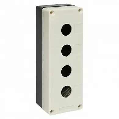 Корпус КП104 пластиковый 4 кнопки белый EKF PROxima