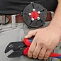 Пресс-клещи MultiCrimp®, с магазином для смены плашек, 5 сменных плашек, L-250 мм, 2-комп. рукоятки (KNIPEX)
