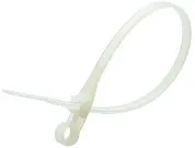 Стяжки нейлоновые КСО 8*380 (ч) (100шт.)(Fortisflex)