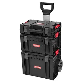 Набор ящиков Qbrick System PRO Set 1, черный (Qbrick)