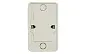Рим Розетка 2-местная 16А с заземлением белая с защ. штор. EKF