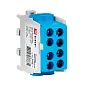 Клемма распределительная КСР с двойным винтом 2x25/2x16 синяя EKF PROxima