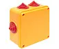 Коробка огнестойкая 100х100х50мм IP55, 1 тройной клеммник 1,5-10 мм2 EKF