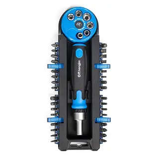 НБ-39 Отвертка реверсивная с битами, 39 предметов, серия «МАСТЕР»