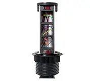 Встраиваемая мини-колонна с беспроводной зарядкой 15Вт, 6 модулей C-Line