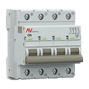 Выключатель автоматический AV-6 DC 4P 25A (C) 6kA EKF AVERES