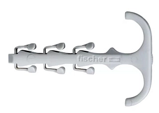 Скоба двухсторонняя нейлоновая для труб и кабелей SF plus ZS 10 (упак. 100шт) Fischer