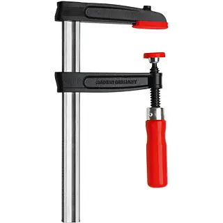 Струбцина чугунная 250/80, 5.5 кН, деревянная ручка BESSEY