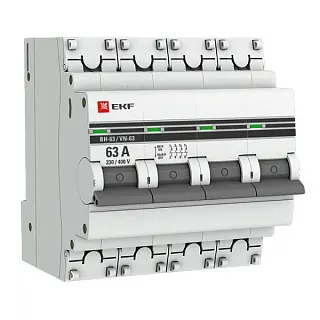 Выключатель нагрузки 4P 63А ВН-63 EKF PROxima