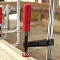 Струбцина чугунная 100/50, 5.5 кН, деревянная ручка BESSEY