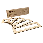 Комплект шаблонов для подрозетников диаметром 72 мм EKF Expert