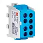 Клемма распределительная КСР с двойным винтом 2x35/2x25 синяя EKF PROxima