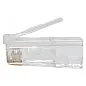 Коннектор RJ-45 TERACOM PRO неэкранированный 8P8C 30мкд Cat.5E универсальный (упак.50шт)