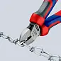Бокорезы, L-160 мм, твёрдость кромок 62 HRC, чёрные, 2-комп. рукоятки (KNIPEX)