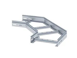 Угол 90 град. горизонтальный для лестничного лотка 100x100 мм EKF