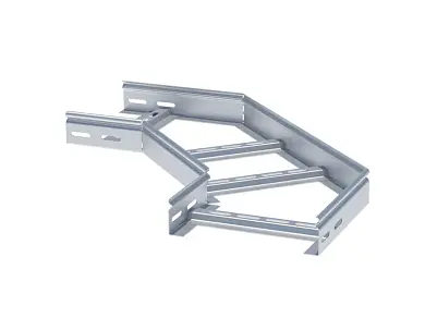 Угол 90 град. горизонтальный для лестничного лотка 100x100 мм EKF