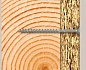 Саморез по дереву FPF CTF 3,5x50 белый цинк (упак. 200шт) Fischer