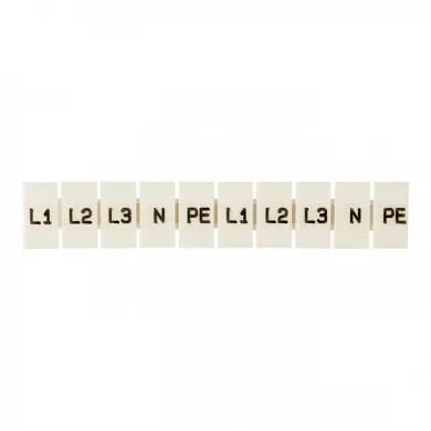 Маркеры для JXB-ST 1,5 с символами "L1, L2, L3, N, PE" (100 шт.) EKF PROxima