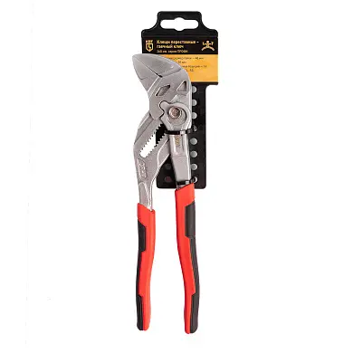 Клещи переставные - гаечный ключ "Профи" 260 мм (КВТ)