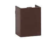 Соединитель (20х10) (4 шт) темное дерево EKF-Plast