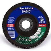 Лепестковый шлифовальный круг по металлу  125 ZK60 стандарт