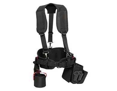 Пояс монтажника с 3 сумками и разгрузочными ремнями С-15 EKF Professional