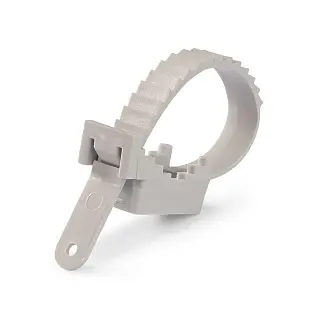 Крепеж ремешковый (сер) (100шт) (Fortisflex)