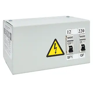 Ящик с понижающим трансформатором ЯТП 0,25кВА 220/12В EKF Basic