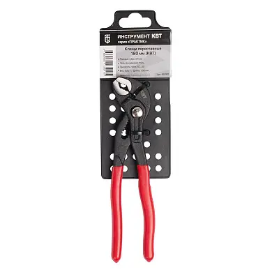 Клещи переставные 180 мм "Практик" (КВТ)