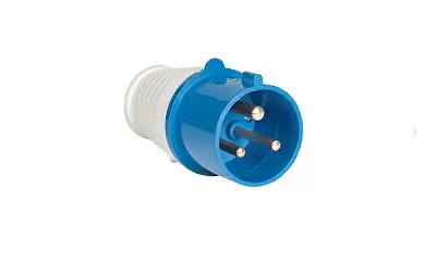 Розетка трехлучевая 1013 2Р+РЕ 16А 220В IP44 EKF PROxima