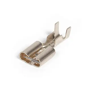 Разъем плоский неизолированный луженый РП-М(л) 2,5 - (6,3) (КВТ)