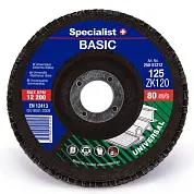 Лепестковый шлифовальный круг по металлу  125 ZK120 стандарт