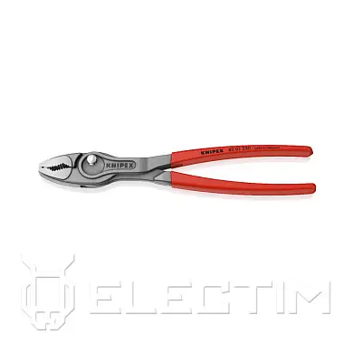 Клещи захватные TwinGrip, 5 - 27 мм, L-250 мм, обливные рукоятки (KNIPEX)